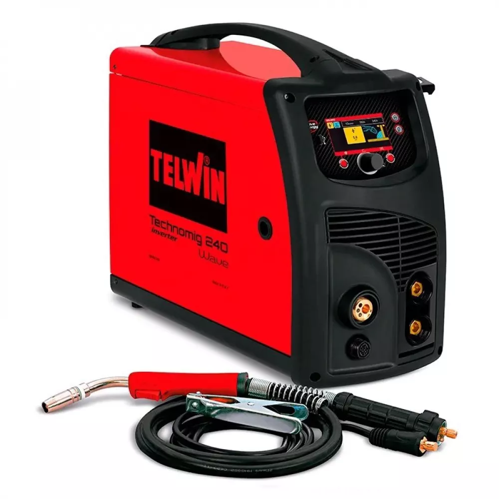 Telwin TECHNOMIG 240 WAVE инверторный сварочный полуавтомат 816076