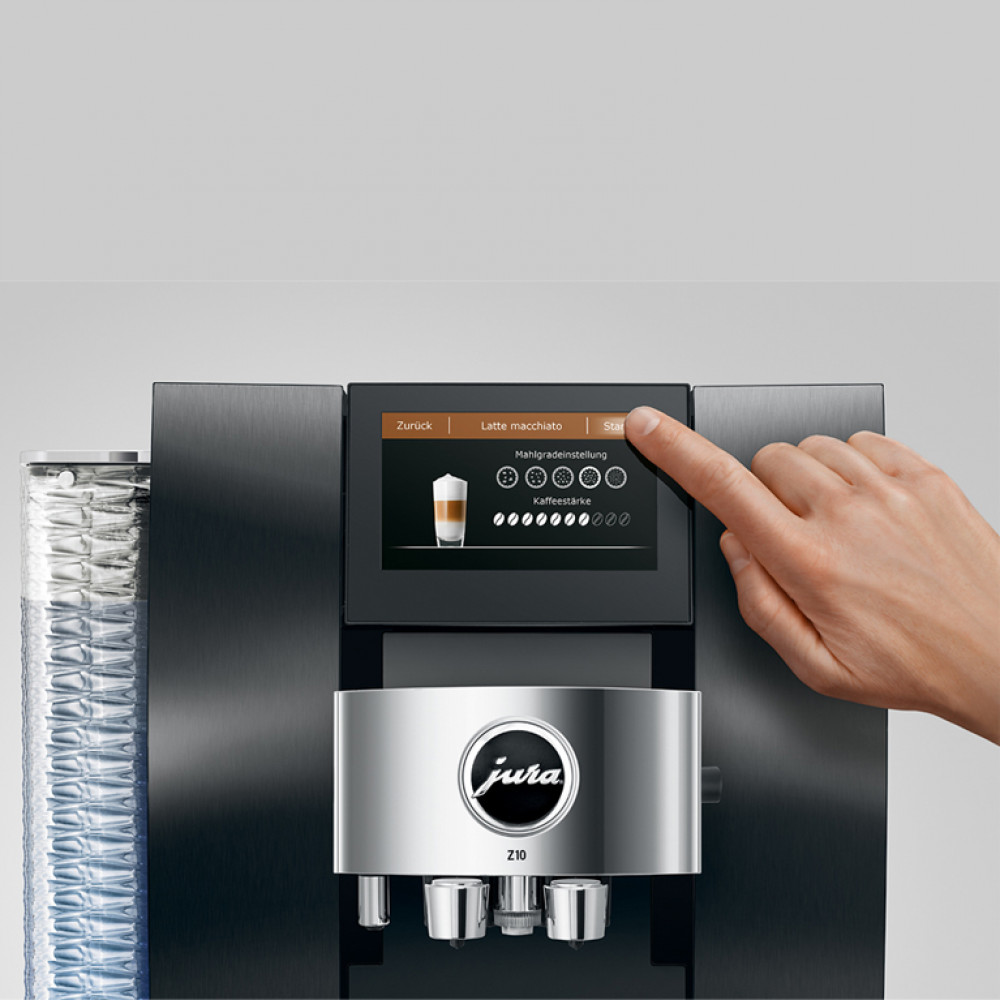 Кофемашина Jura Z10 Aluminium Dark Inox