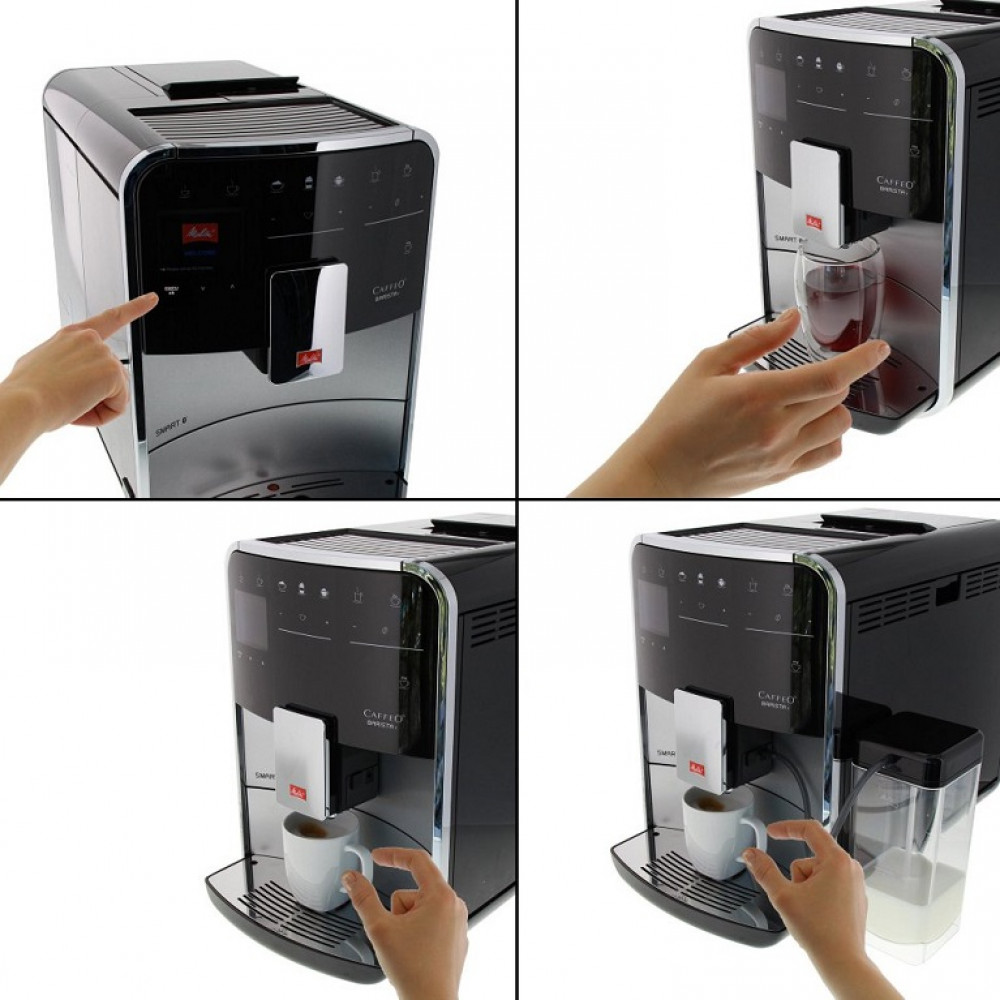 Кофемашина Melitta Caffeo Barista T Smart silver/black