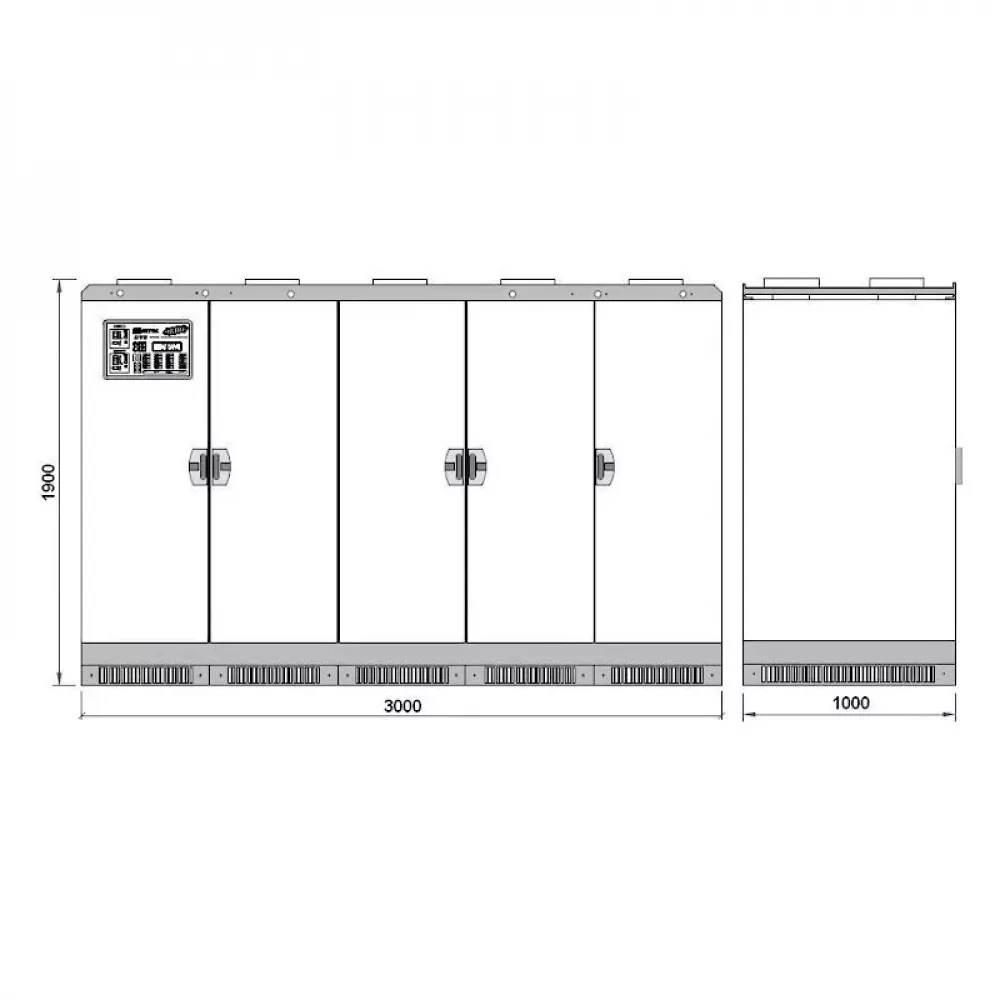 ORTEA Orion Plus 630 стабилизатор напряжения трехфазный 630-15/500-20