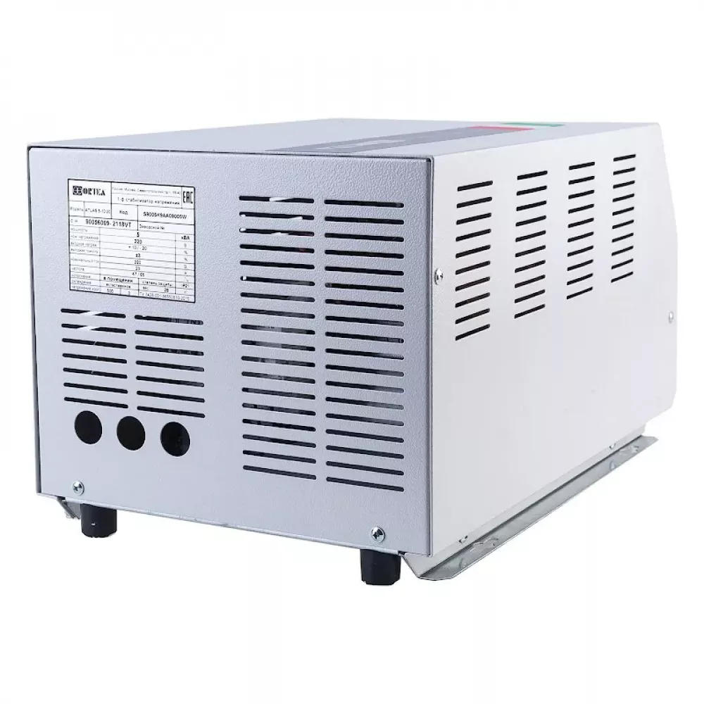 ORTEA Atlas 15 стабилизатор напряжения однофазный 15-10/20