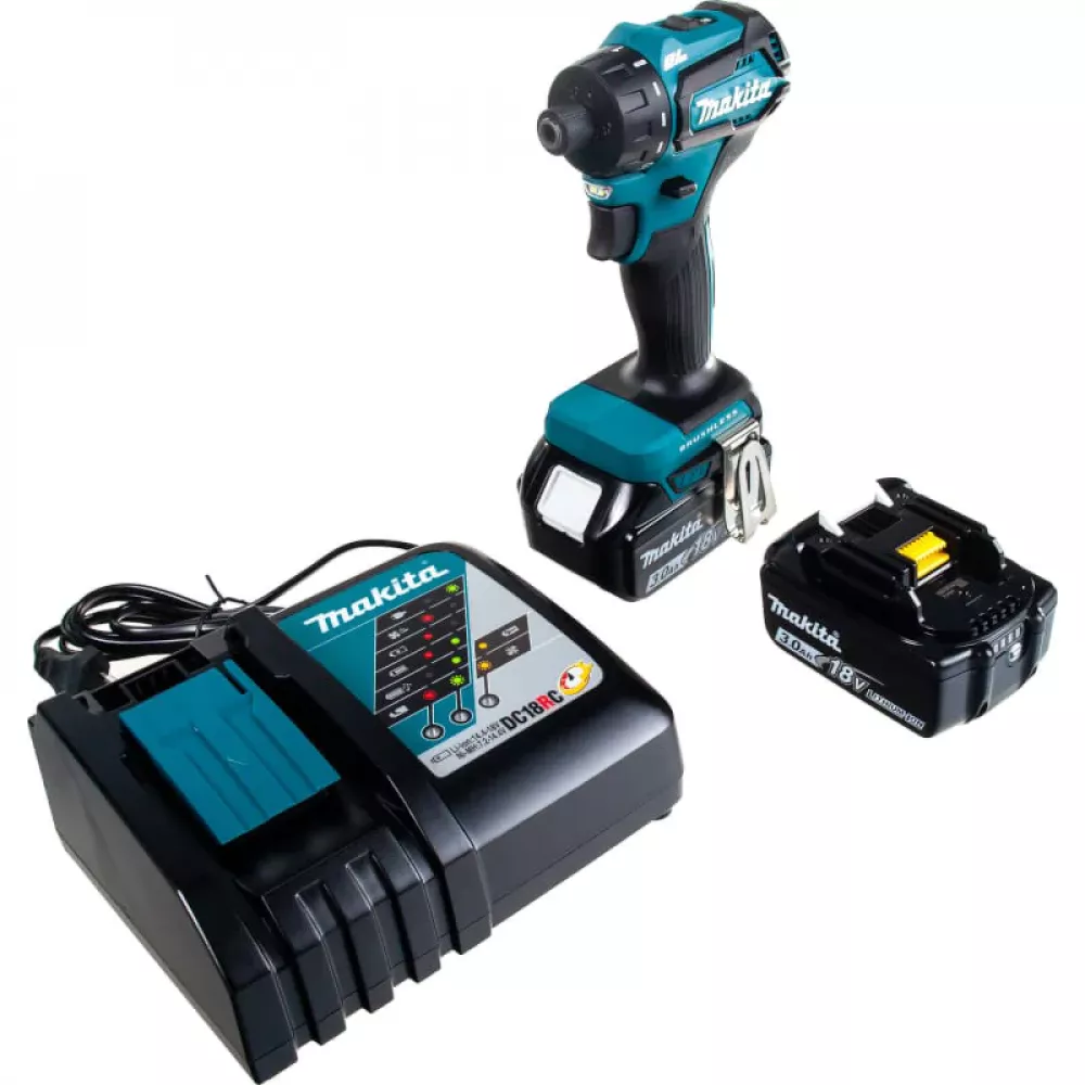 Makita DDF083RFE аккумуляторный шуруповерт (2 х 3 Ач, ЗУ)