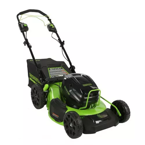 Greenworks GC82LM51SP2 аккумуляторная газонокосилка самоходная (без АКБ и ЗУ) 2515907