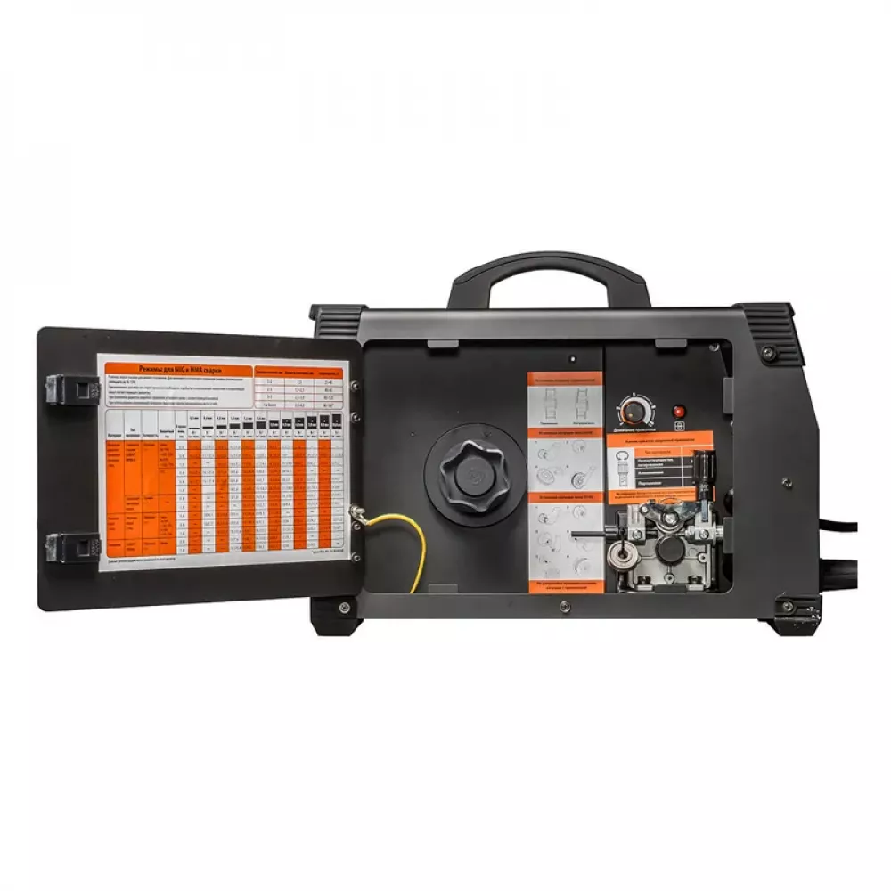 Сварог REAL MIG 200 N24002N Black сварочный инвертор с маской и крагами 00000095883