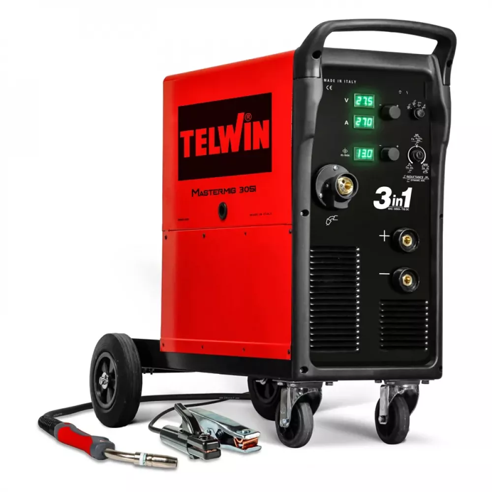 Telwin MASTERMIG 305i многофункциональный mig-mag-mma-tig инверторный сварочный аппарат 816200