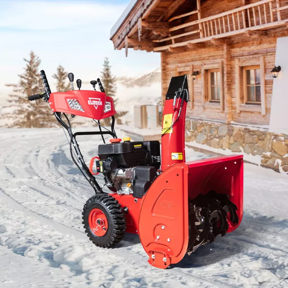 ELITECH СМ 14Э (Е1609.007.00) снегоуборщик бензиновый, 200871