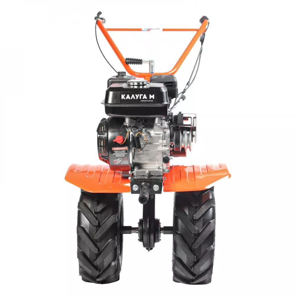 PATRIOT КАЛУГА М мотоблок бензиновый с пониженной передачей и колесами X-Drive 440107004