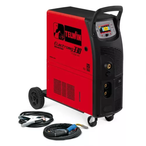 Инверторный cварочный аппарат Telwin ELECTROMIG 330 WAVE AQUA, 816062
