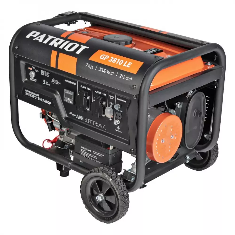 PATRIOT GP 3810LE бензиновый генератор 474101550