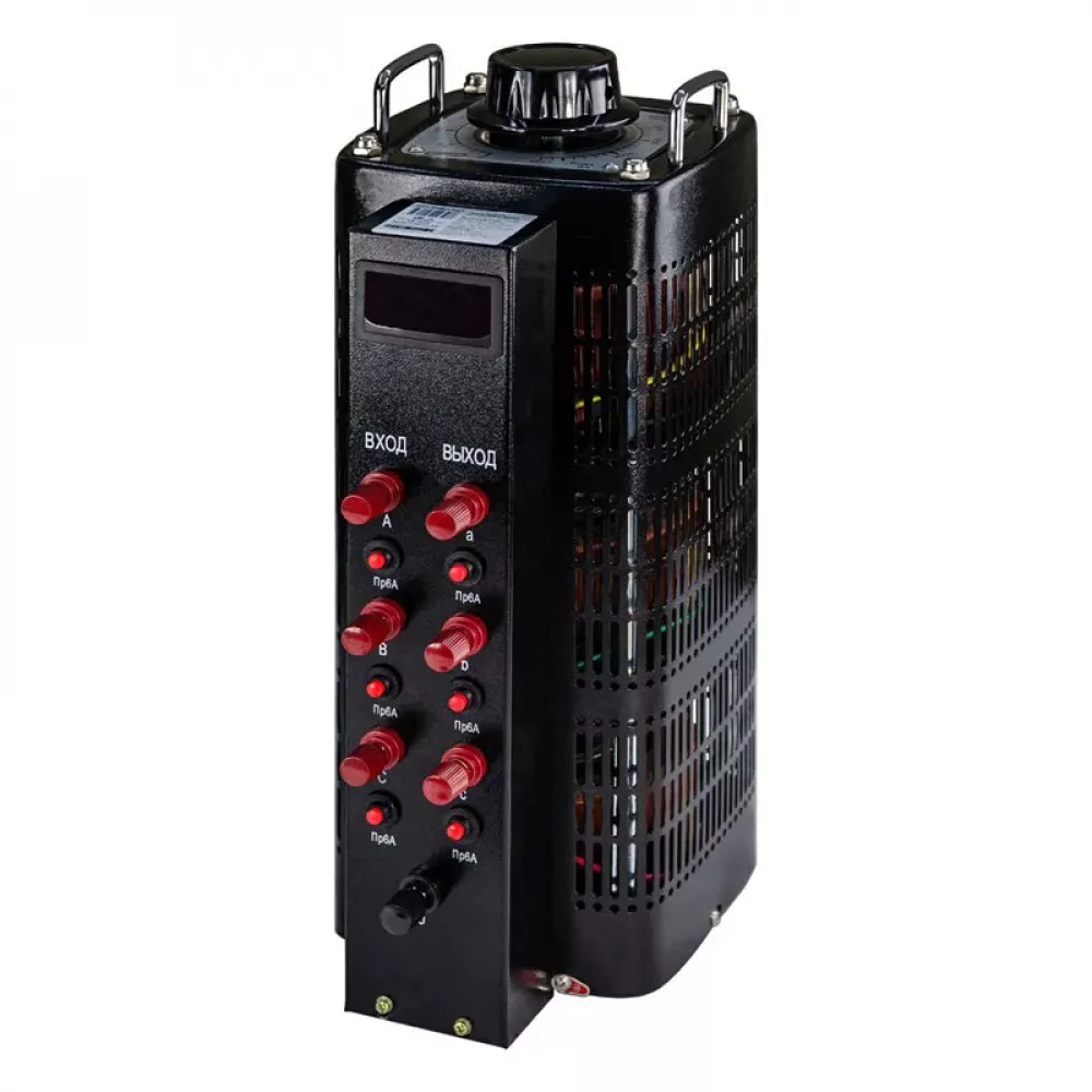 ЭНЕРГИЯ ЛАТР Black Series 3Ф TSGC2-6кВА 6А лабораторный автотрансформатор Е0102-0202