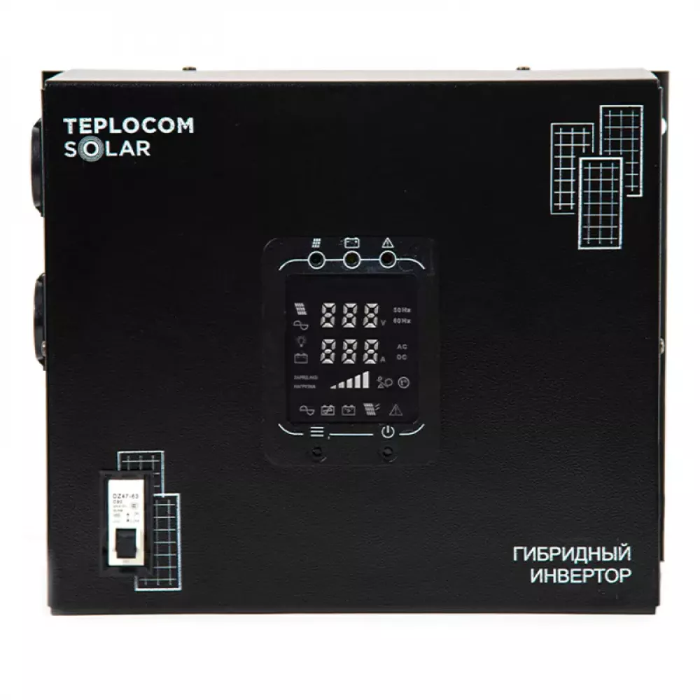 TEPLOCOM Solar 1500, 200Ач источник бесперебойного питания и 2 акб, 12383