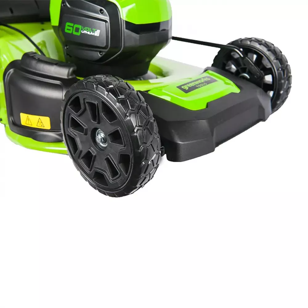 Greenworks GD60LM46SPK4 60V аккумуляторная газонокосилка самоходная (1 x 4 Ач, ЗУ) 2502907UB