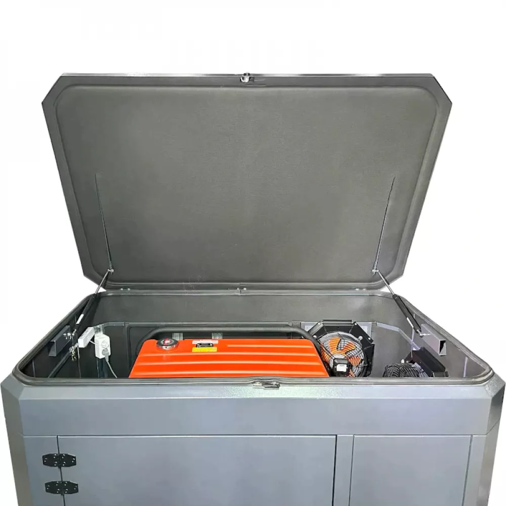 Тихий зимний кожух для генератора Geon 1600 RAL 7024 УТ-11181722