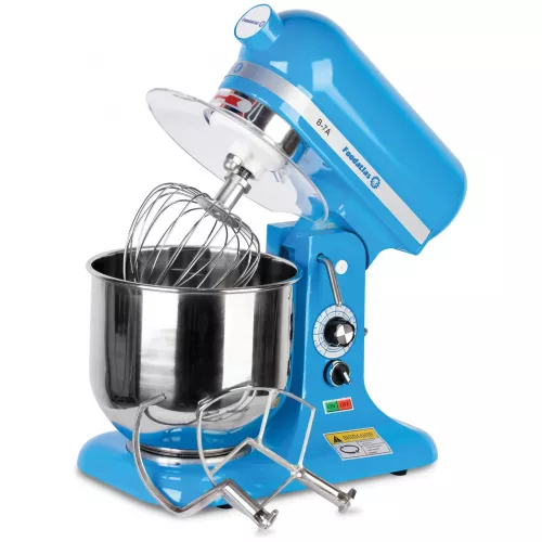 Планетарный миксер Foodatlas B-7A голубой