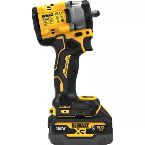 DeWalt DCF923P2G-QW аккумуляторный гайковёрт (2 x 5 Ач, ЗУ)
