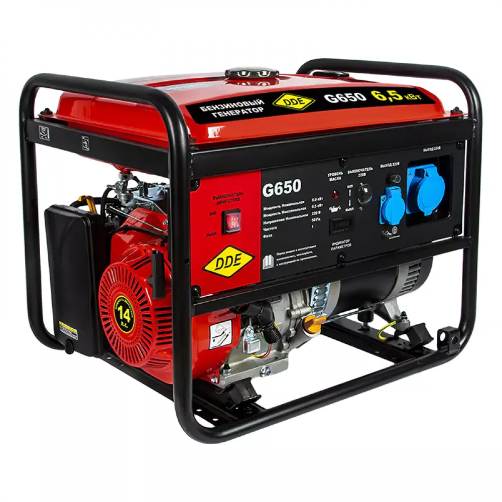 DDE G650 бензиновый генератор 917-422