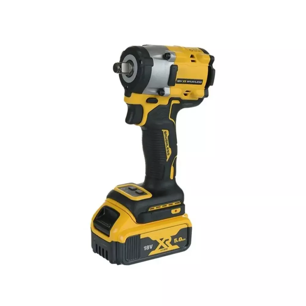 DeWalt DCF921P2T-QW аккумуляторный гайковёрт (2 x 5 Ач, ЗУ)