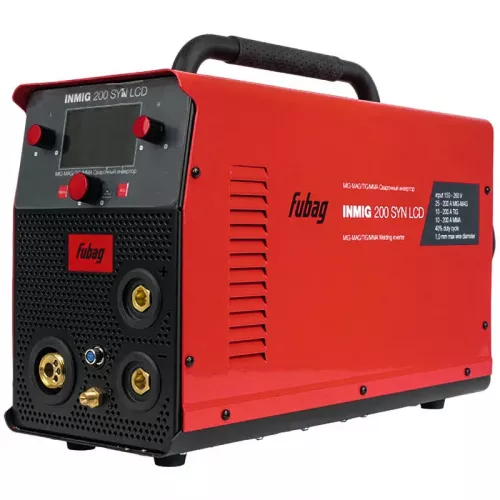FUBAG INMIG 200 SYN LCD сварочный полуавтомат инверторный с горелкой FB 250 Ergo 31590.1