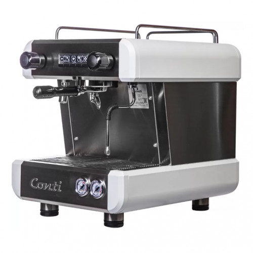 Кофемашина рожковая CONTI CC100 Стандарт 1 группа, белый
