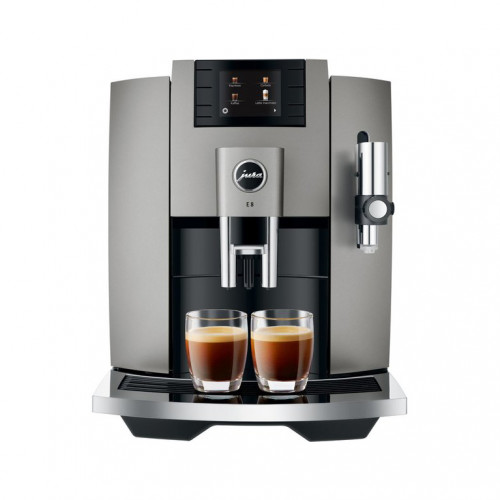 Кофемашина Jura E8 Dark Inox