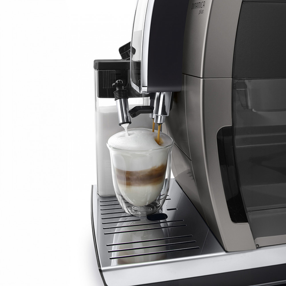 Кофемашина DeLonghi ECAM380.95.TB Dinamica Plus титановый