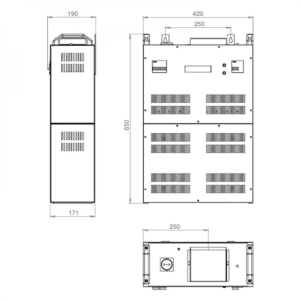 Volter СНПТО-27 ПТС однофазный стабилизатор напряжения