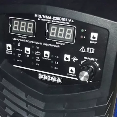 BRIMA MIG/MMA-230 DIGITAL сварочный полуавтомат 220 в БП-00000595