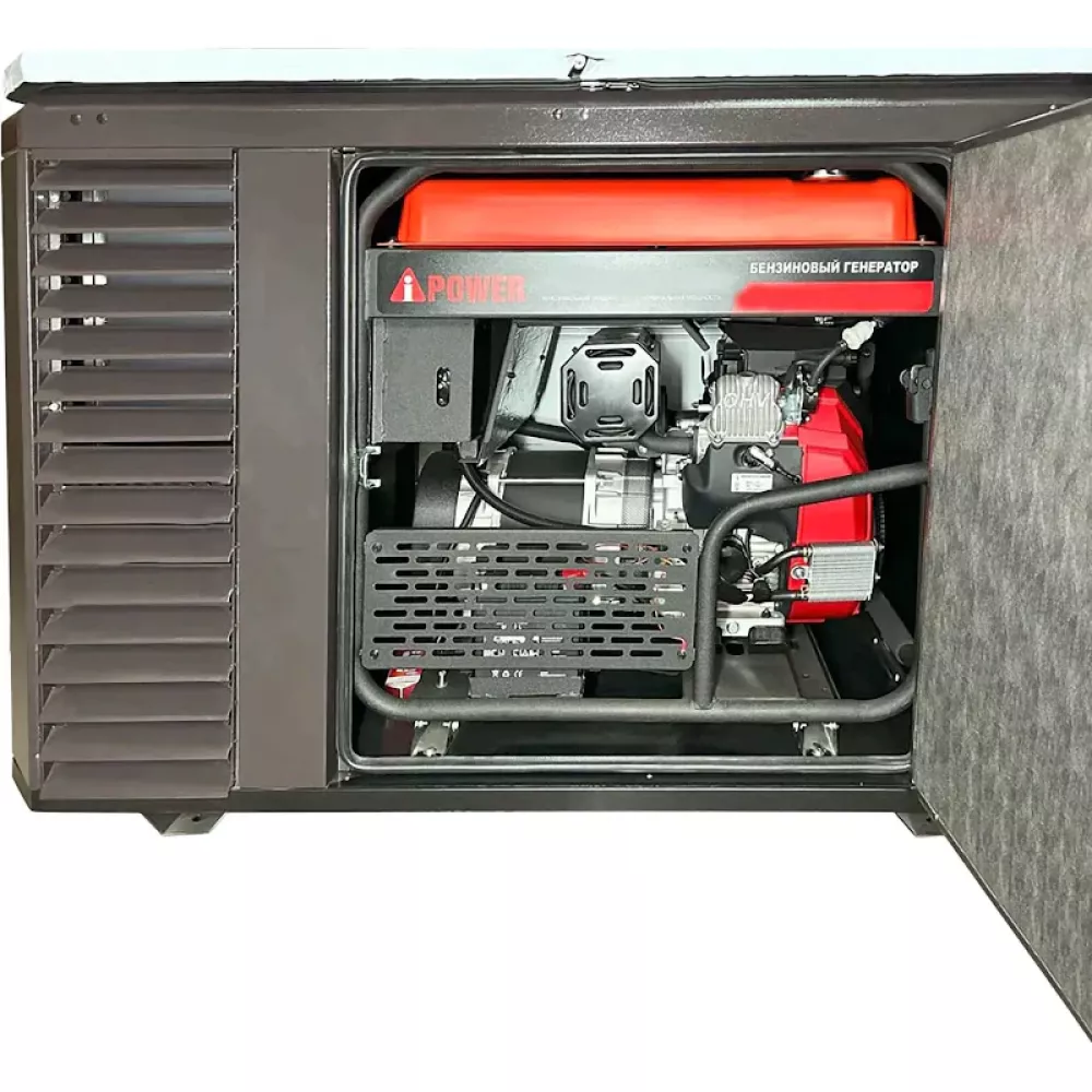 A-iPower A13000EAX бензиновый генератор в зимнем кожухе 1700SS RAL 8019 129119