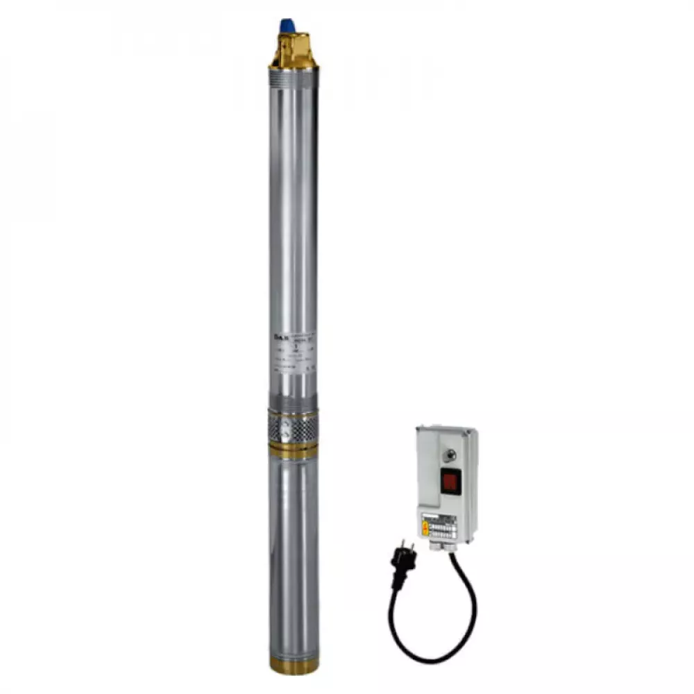 Насос скважинный DAB Micra 100 M + 15 м. кабель + Control Box, 90818