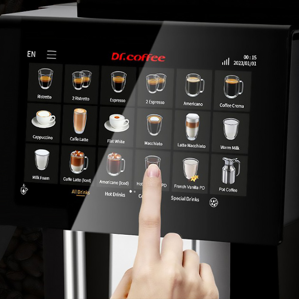 Кофемашина Dr.coffee Proxima F100 MP черная