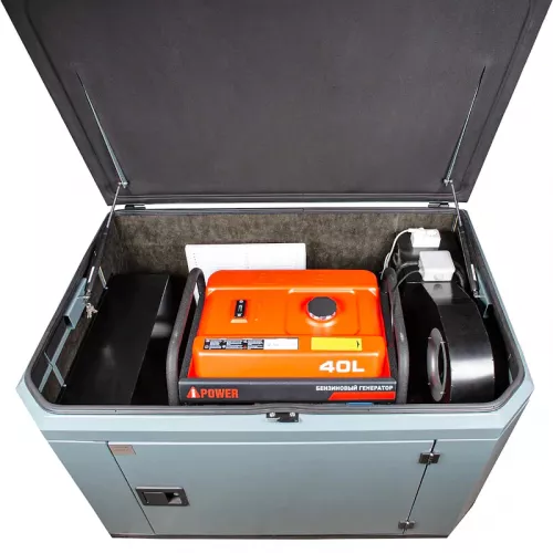A-iPower A9000EAX бензиновый генератор в кожухе 1400SS RAL 7031 УТ-11182998