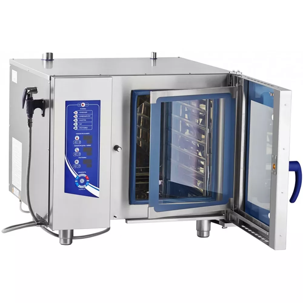 Пароконвектомат Abat ПКА 6-1/1ВМ2-01 (автоматическая мойка)