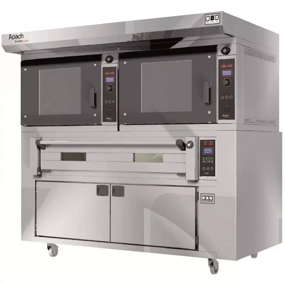 Печь конвекционная электрическая Apach Bakery Line 2K5P60P DP+E4L18PA DPBI-T