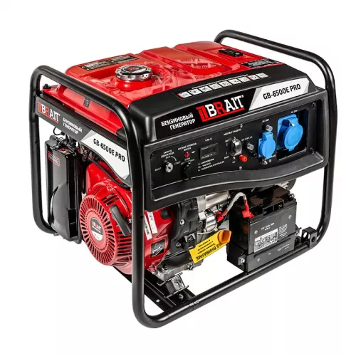 BRAIT GB-6500E PRO генератор бензиновый 02.01.034.035