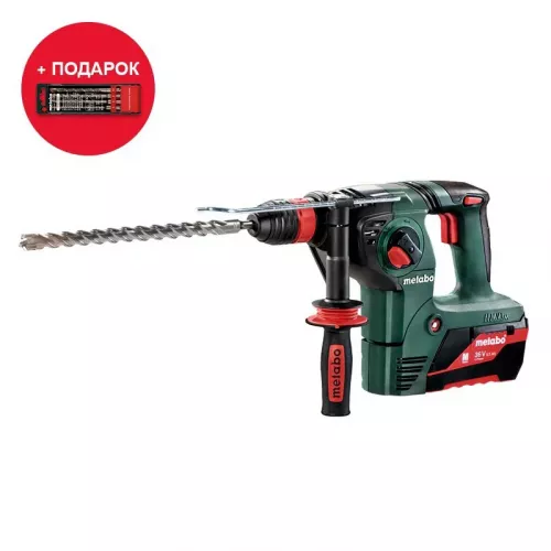 Metabo KHA 36 LTX перфоратор в кейсе (2 x 5.2 Ач, ЗУ) 600795650