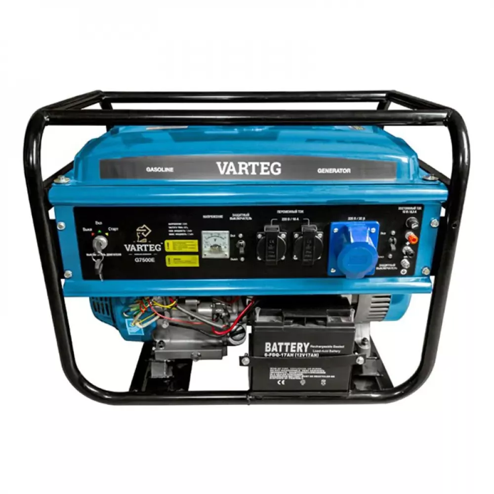 VARTEG G7500E бензиновый генератор 5822