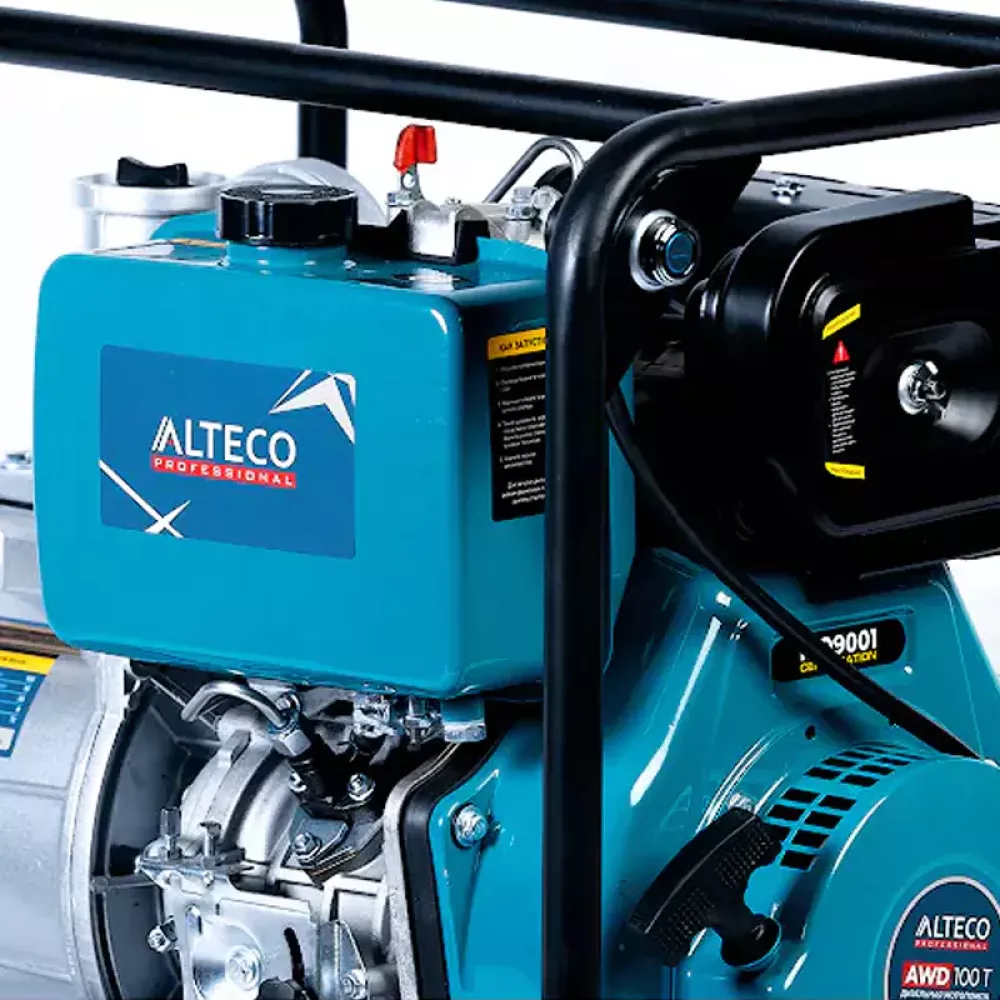 ALTECO AWD100T Professional мотопомпа дизельная 44239