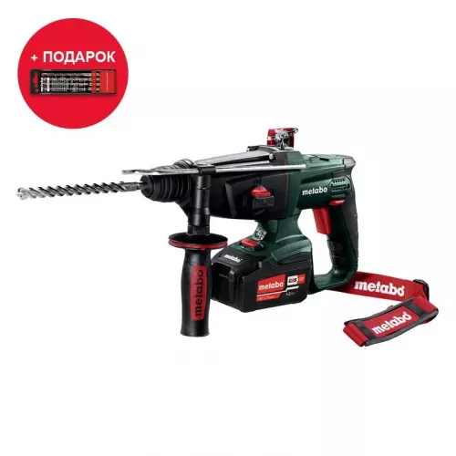 Metabo KHA 18 LTX перфоратор в кейсе (2 x 5.2 Ач, ЗУ) 600210650