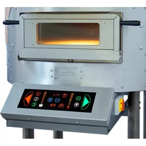 Печь для пиццы Morello Forni FRV100CM Cupola Mosaic Travertino Paglierino Белая Фуга