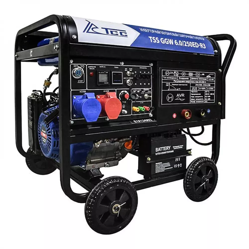 ТСС GGW 6.0/250ED-R3 бензиновый сварочный генератор 026495