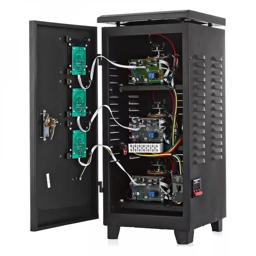 Ресанта АСН-20000/3-ЭМ трехфазный стабилизатор напряжения 63/4/6