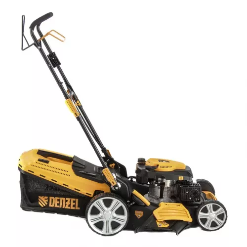 DENZEL GLD-520SP газонокосилка бензиновая 196 см3, ширина 52 см, привод, 7 уровней 58804