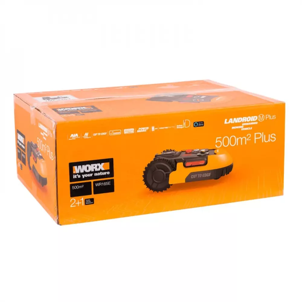 Роботизированная газонокосилка WORX Landroid M500 Plus WR165E (500 м2)