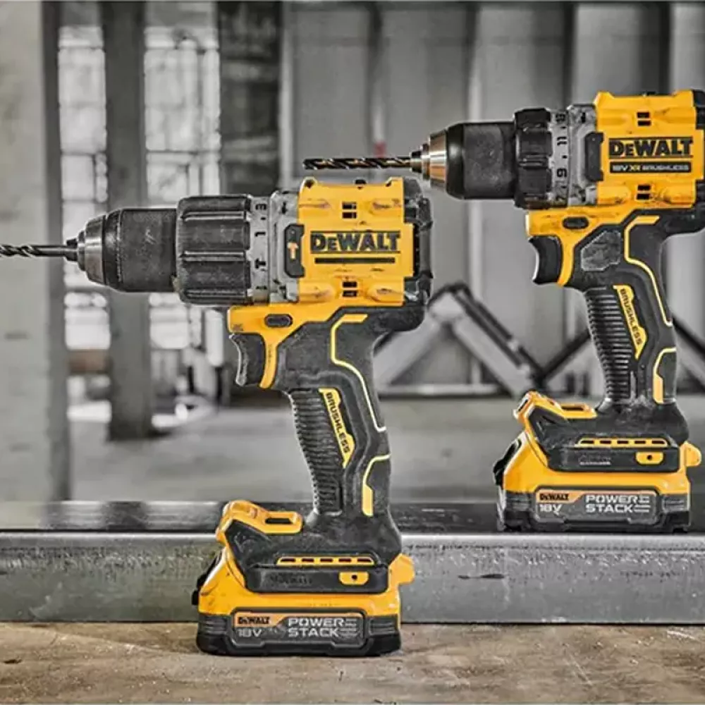 DeWalt DCD805P2T аккумуляторная ударная дрель-шуруповерт (2 x 5 Ач, ЗУ)