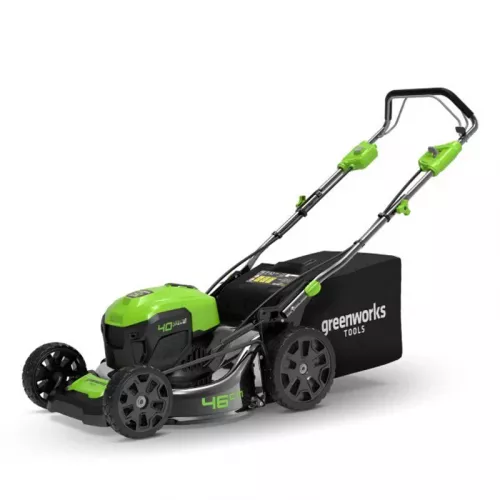 Greenworks GD40LM46SP аккумуляторная газонокосилка самоходная (1 x 6 Ач, ЗУ) 2506807UF