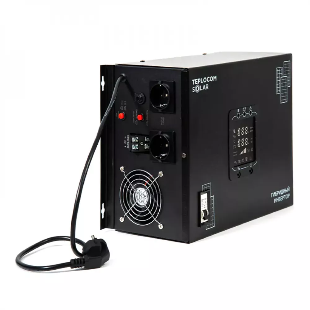 TEPLOCOM Solar 1500, 150Ач источник бесперебойного питания и 2 акб, 12382