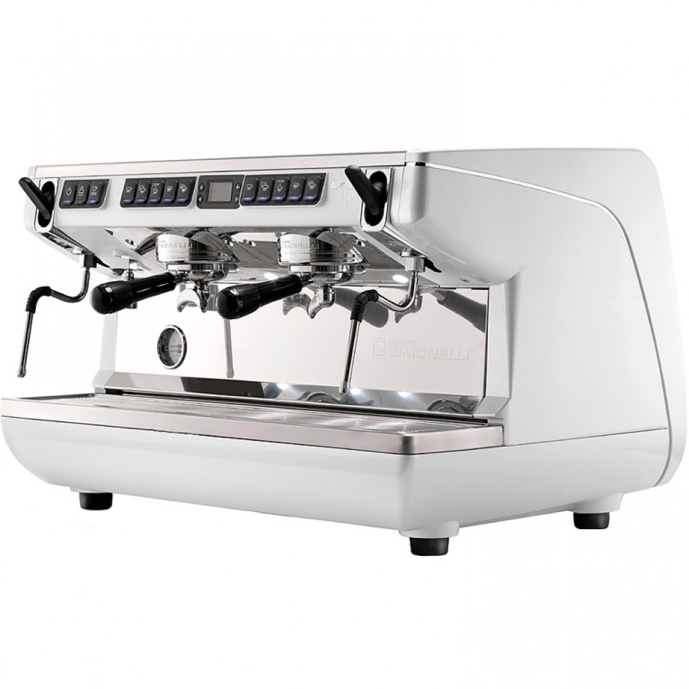 Кофемашина Nuova Simonelli Appia Life XT 2Gr V 220V black, white, redhigh groups, Easy Cream