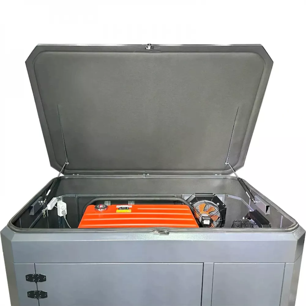 A-iPower A17000EAX бензиновый генератор в зимнем кожухе 1700SS RAL 7024 129123