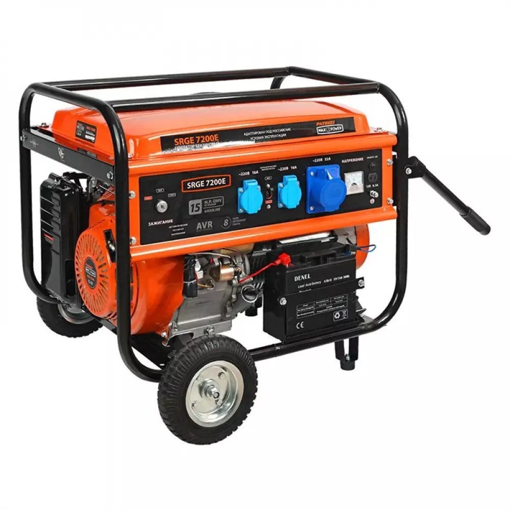 PATRIOT Max Power SRGE 7200E бензиновый генератор 474103188