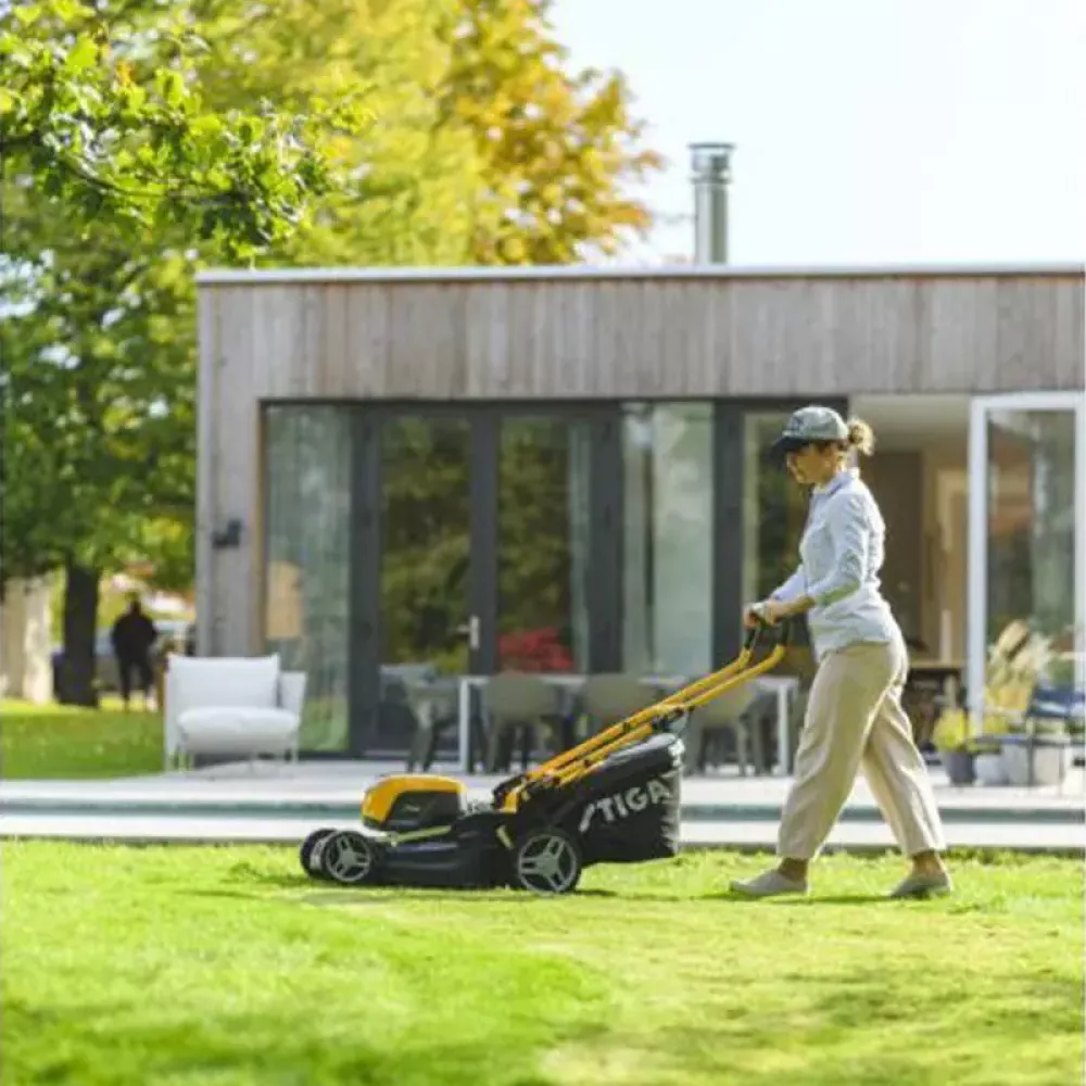 Stiga Combi 50 SQ DAE аккумуляторная газонокосилка (2 x 4 Ач, ЗУ) 294506878/ST1